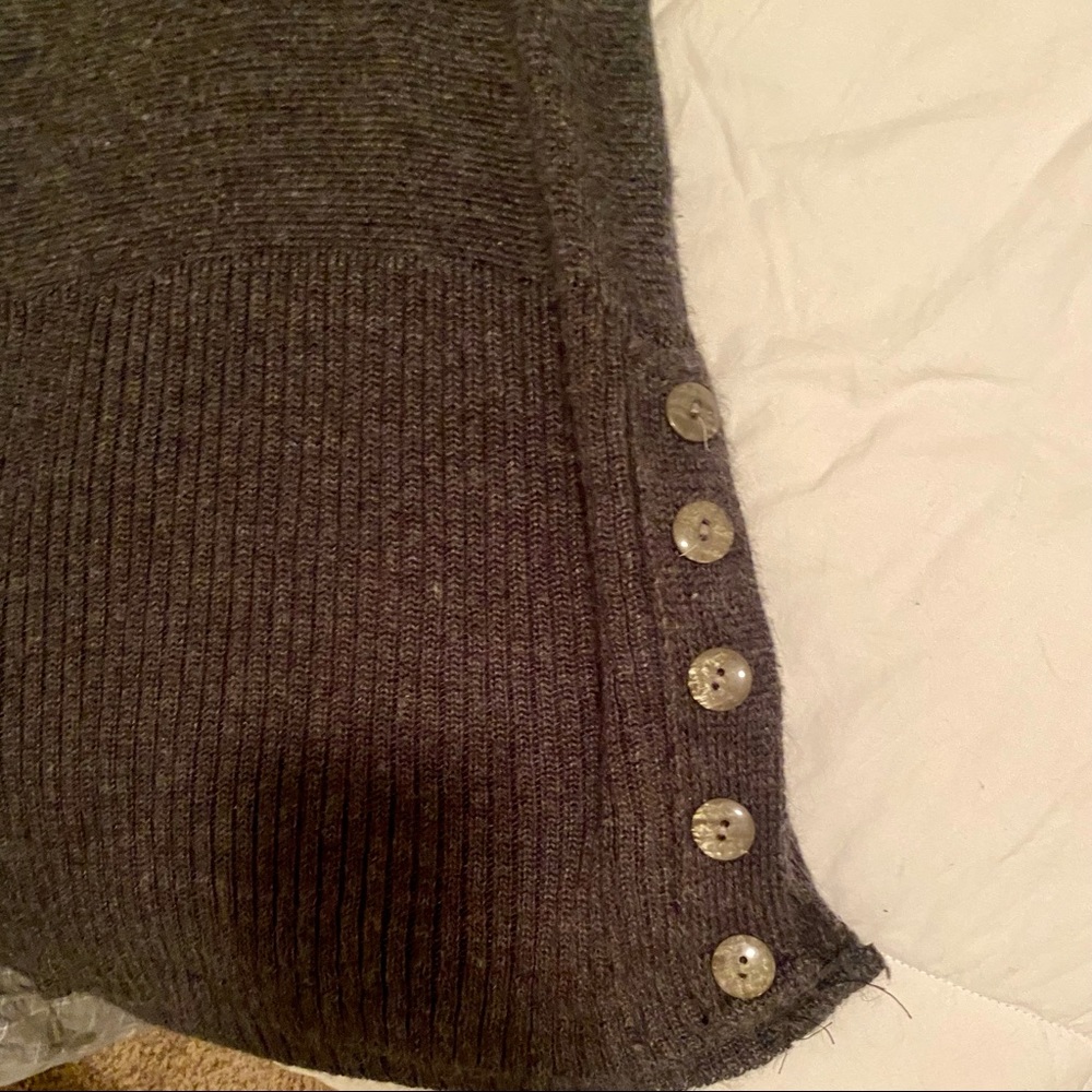 Cowel neck sweater dress